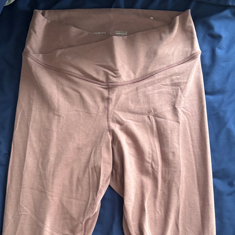 Old Navy Pink Extra High-Rise Leggings